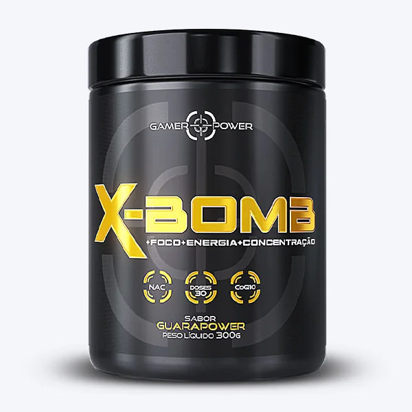 X-Bomb - Energético Nootrópico com Q10, 0 Açúcar e 0 Sódio